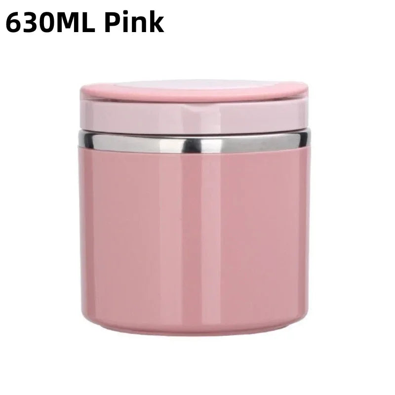 Food Thermal Jar Insulated Soup Cup Thermos Containers Stainless Steel Lunch Box Thermo Keep Hot