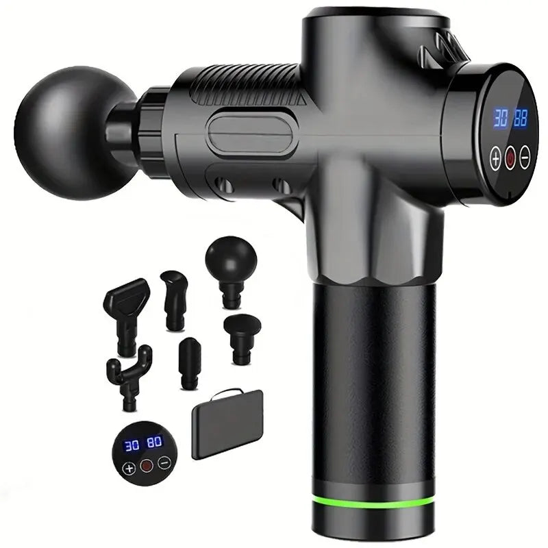 30 Level Massage Gun Fascia Deep Muscle Relax Body Electric Fitness Equipment