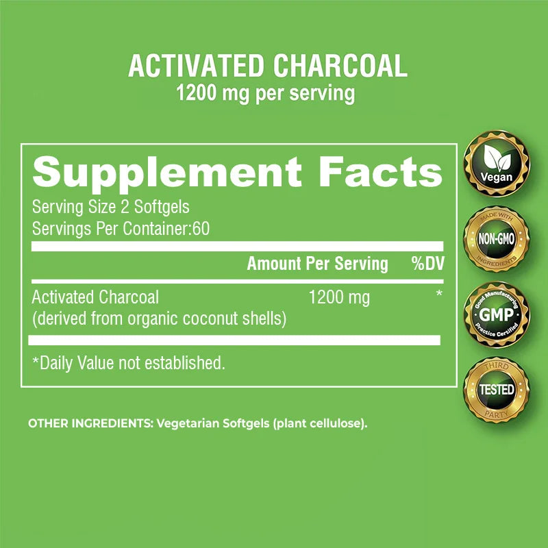 Activated Charcoal Capsules