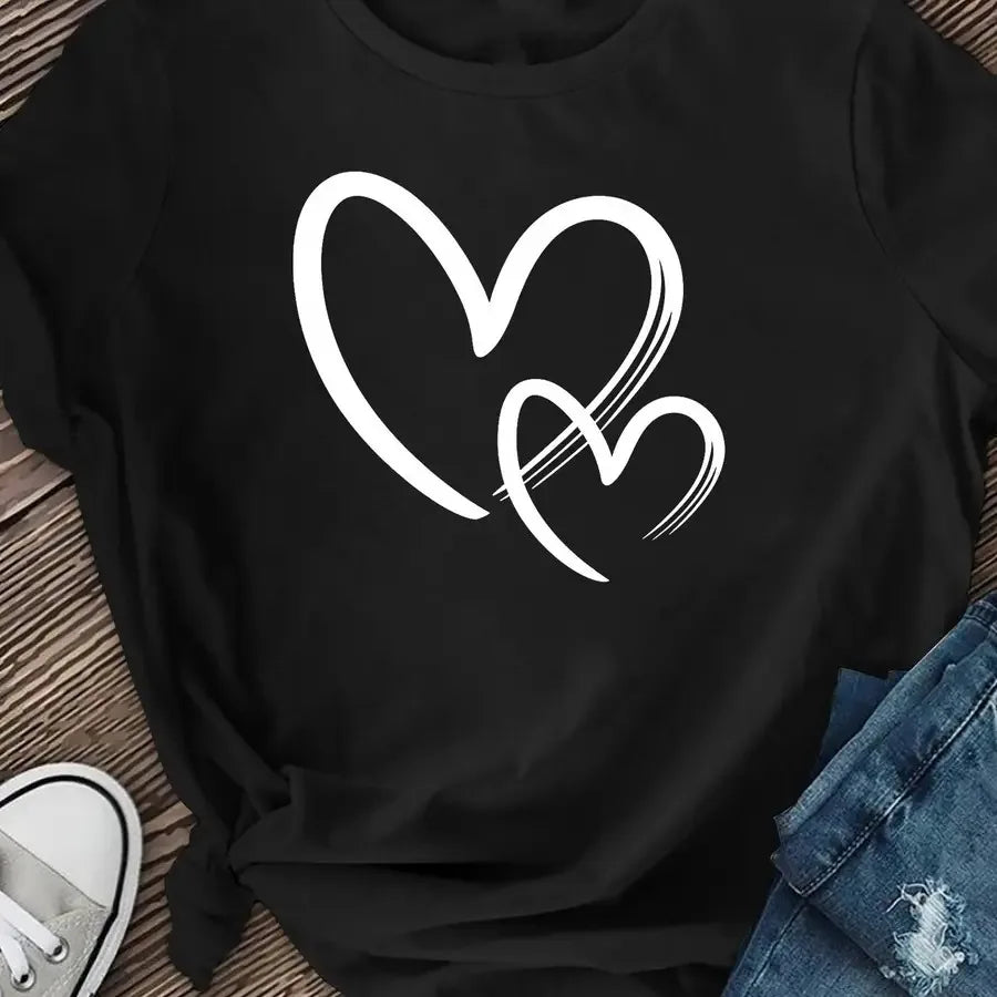 Heart Shirt Valentine'S Day Shirt Valentine'S Day Gift Cute Valentines Shirt Self Love Shirt