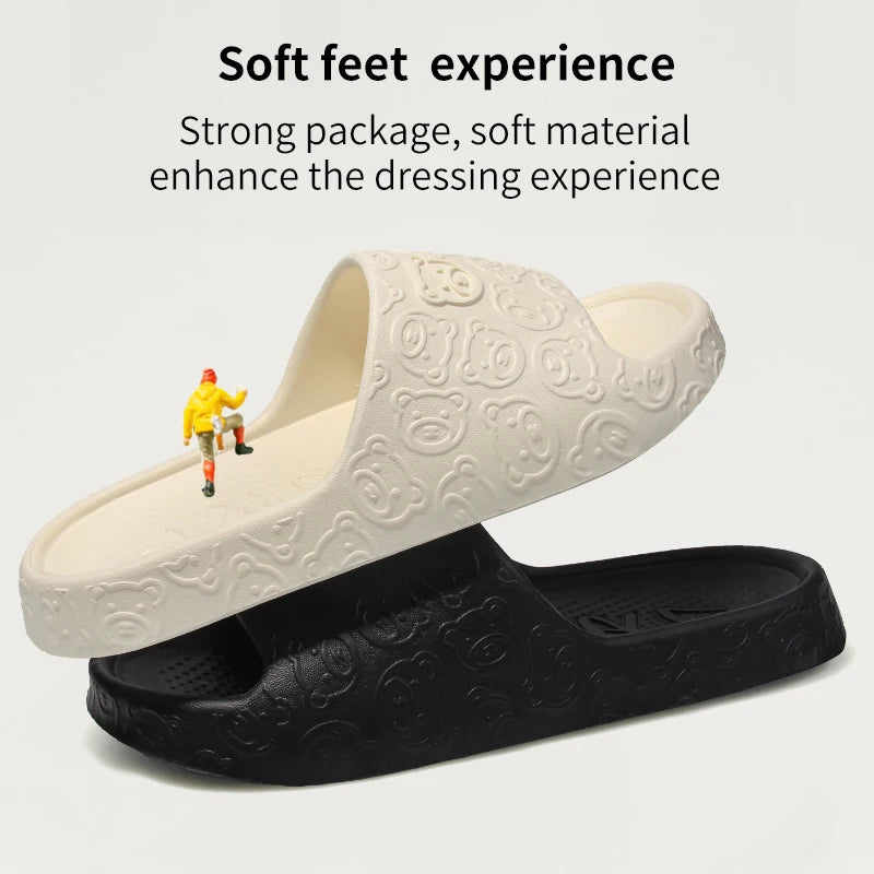 Non-slip Slippers Female Outer Wear Bathroom Bathroom Indoor Home Sandals