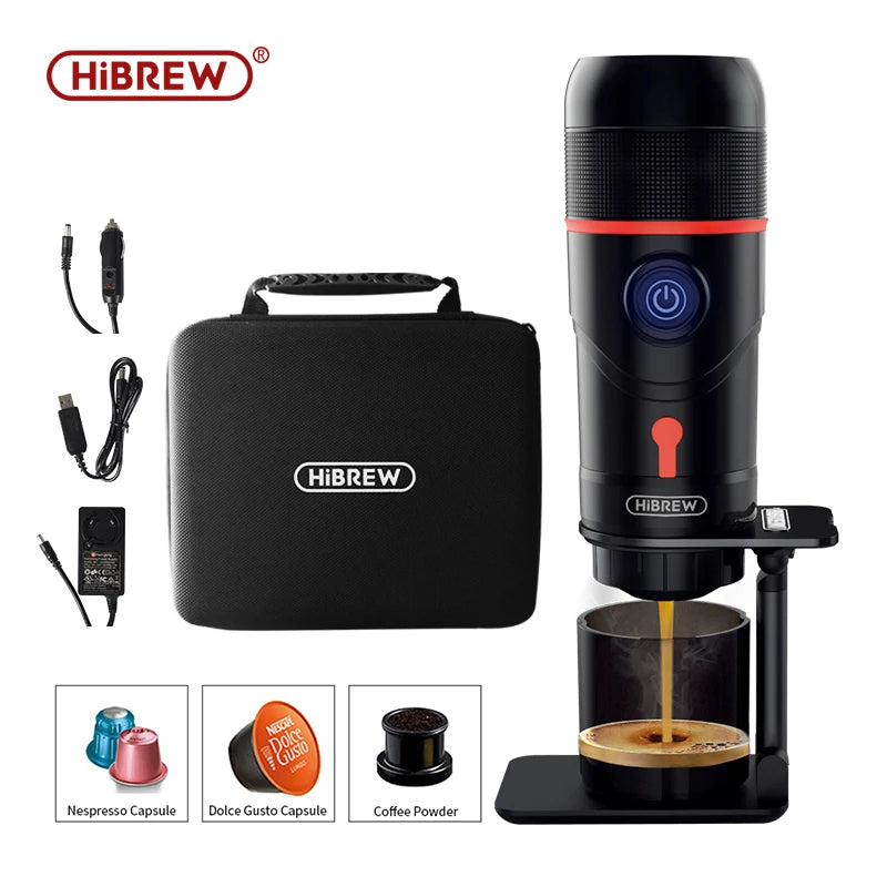 Portable Coffee Machine for Car & Home,DC12V  Expresso Coffee Maker Fit Nexpresso Dolce  Pod Capsule