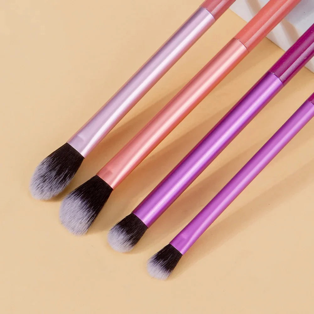Makeup Brush Kit Soft 8pcs Synthetic Hair Make Up Brushes