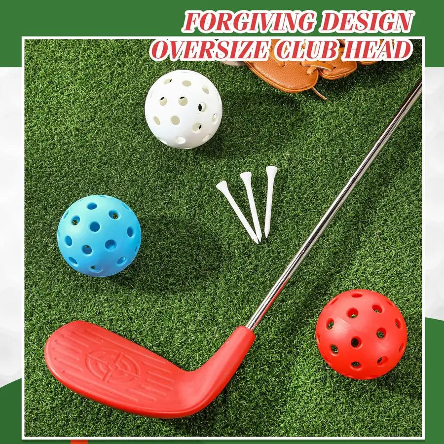 2 Pack 36 Backyard Golf Club Set with Oversize Heads Golf Club for Home Backyard Bucket Game Chipping Clubs