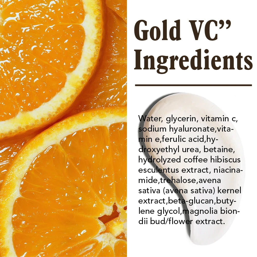 Vitamin C Skin Care Set, with Lightening Body Lotion, Even Skin Tone Face Cream, Whitening Serum, Brightening Soap