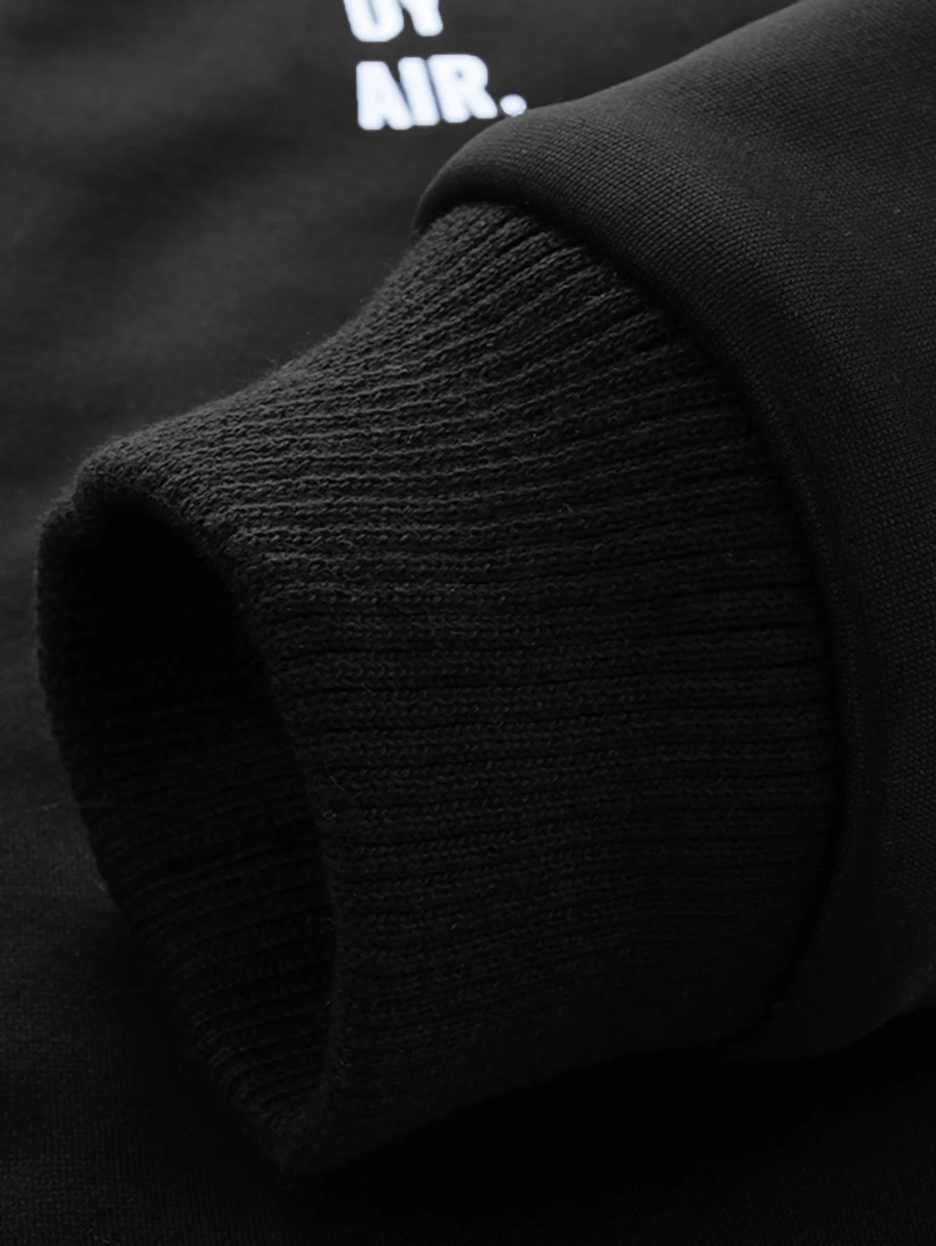 Men's Casual Fleece-Lined Thickened Sports Suit Two-Piece Set