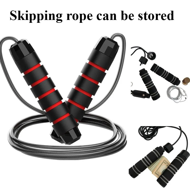 1PCS The New Jump Rope Steel Wire Skipping Exercise Adjustable