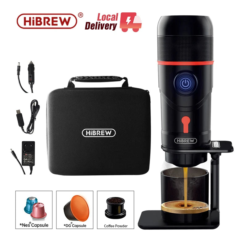 Portable Coffee Machine for Car & Home,DC12V  Expresso Coffee Maker Fit Nexpresso Dolce  Pod Capsule