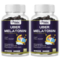 Melatonin - with L-Theanine, Tryptophan, Ashwagandha Supports Circadian Rhythm and Nervous System Health - 120 Capsules