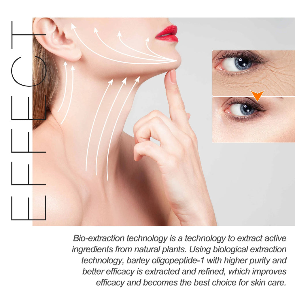 Facial firming essence reduces fine lines and melanin, prevents dry skin, moisturizes and nourishes skin care products