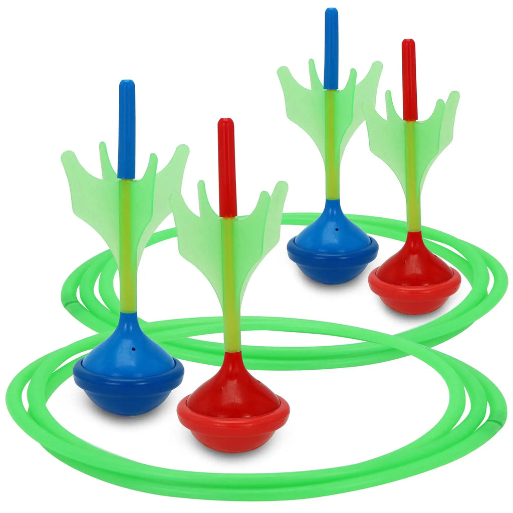 6Pcs Lawn Darts Games Set Glow in The Dark Yard Games for Kids Adults Family Camping Outdoor Sports