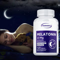 Melatonin Capsules 20mg - Aids Sleep, Improves Sleep Quality, Promotes Deep Sleep - 120 Capsules
