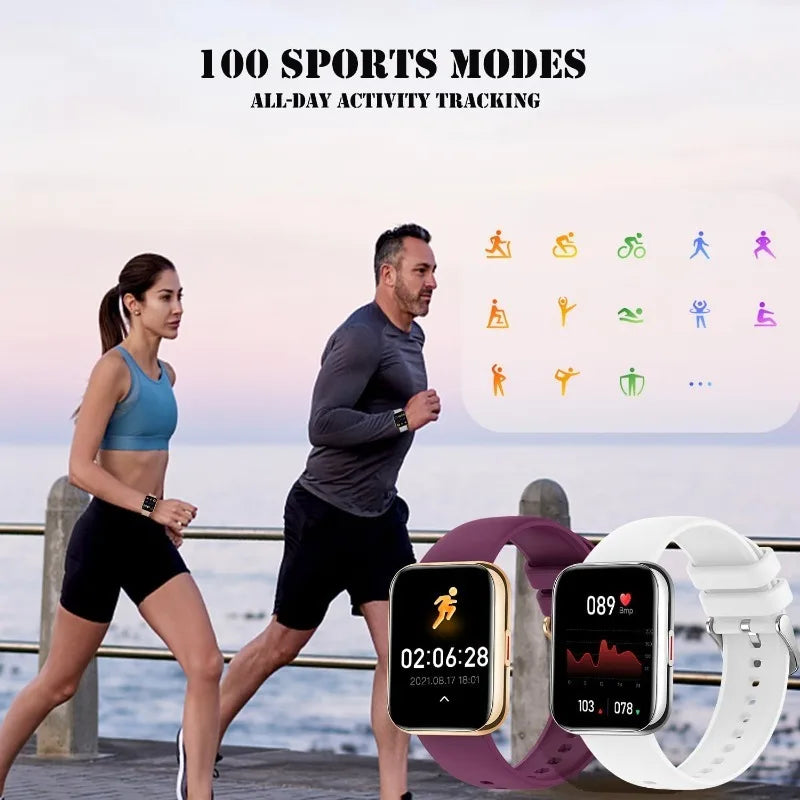 smart Watch, 1.85"HD Smart Watch for Women, AI Voice Smart Watch for Android/ iPhone