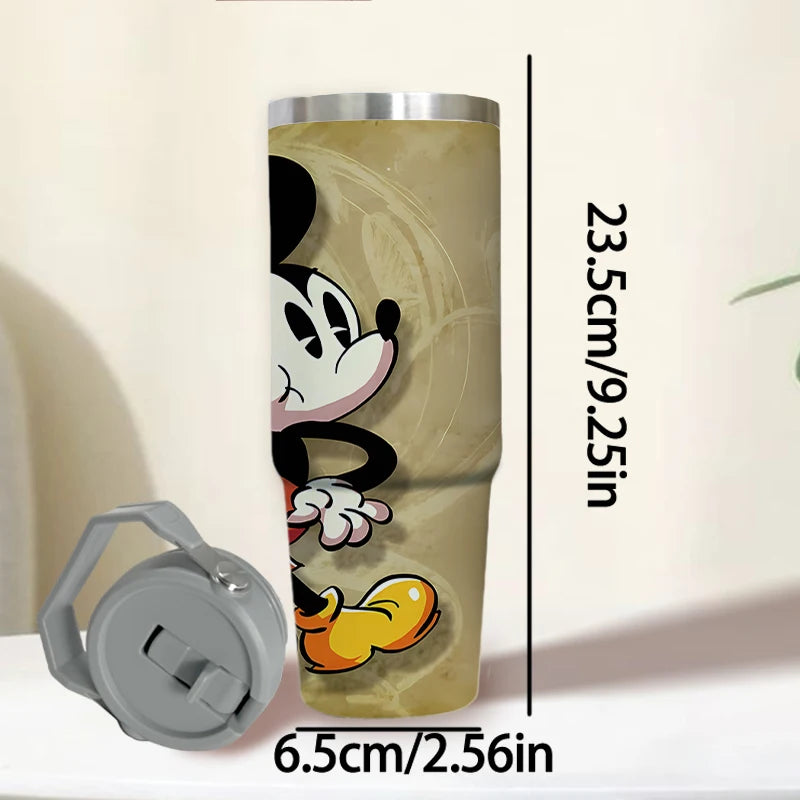 Double Stainless Steel 304 Coffee Thermos Mug Leak-Proof Non-Slip Car Vacuum Flask Travel Thermal