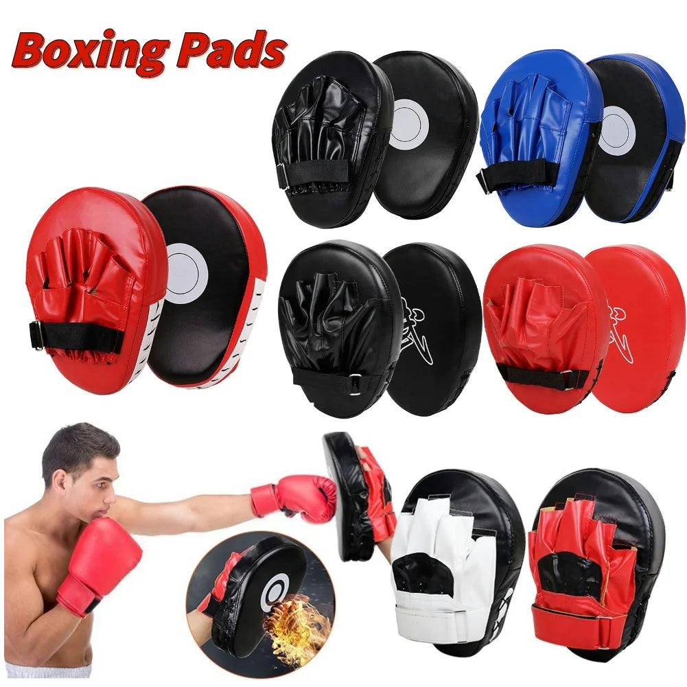 Curved Boxing Hand Target PU Leather Boxing Punching Bag Wear Resistant