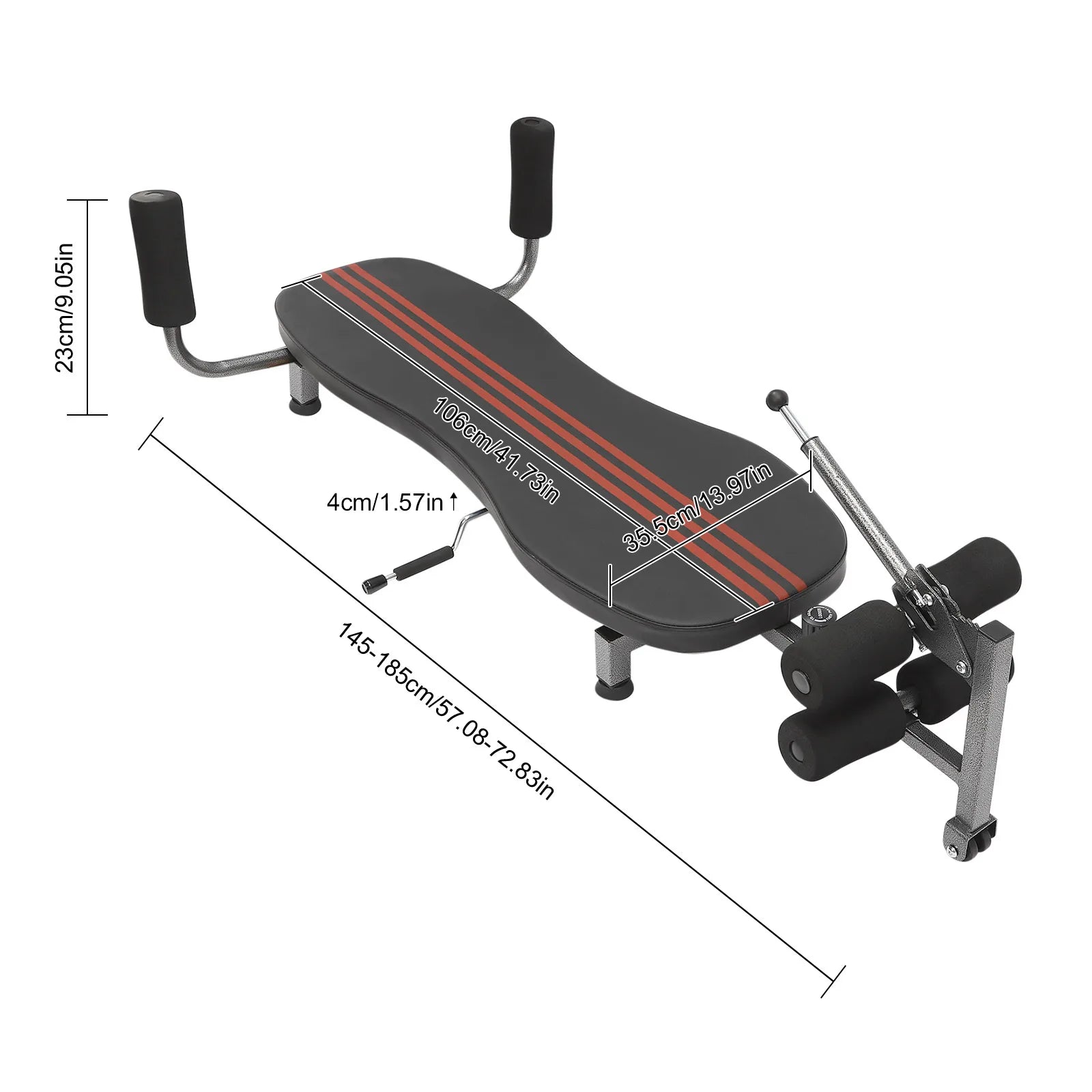 Telescopic Back Stretch Decompression Bench - Inversion Table Workout Bench