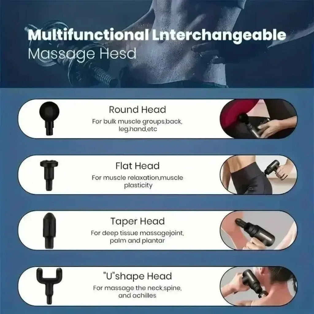 Mini USB Massage Gun – Portable Fascia Relaxer
