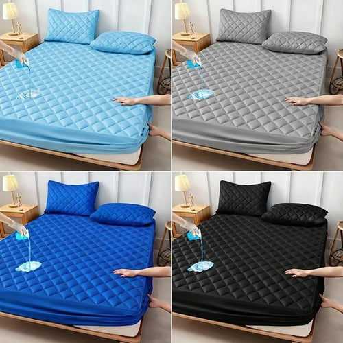 1pc Soft And Comfortable 100% Waterproof Mattress Protector, All-Season Cooling Breathable