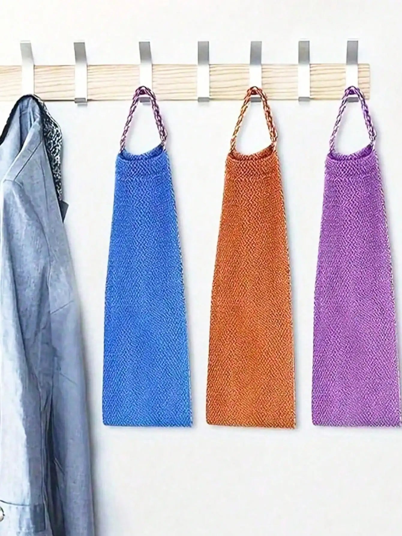 Mesh Exfoliating Back Long Net Bath Scrub Towel