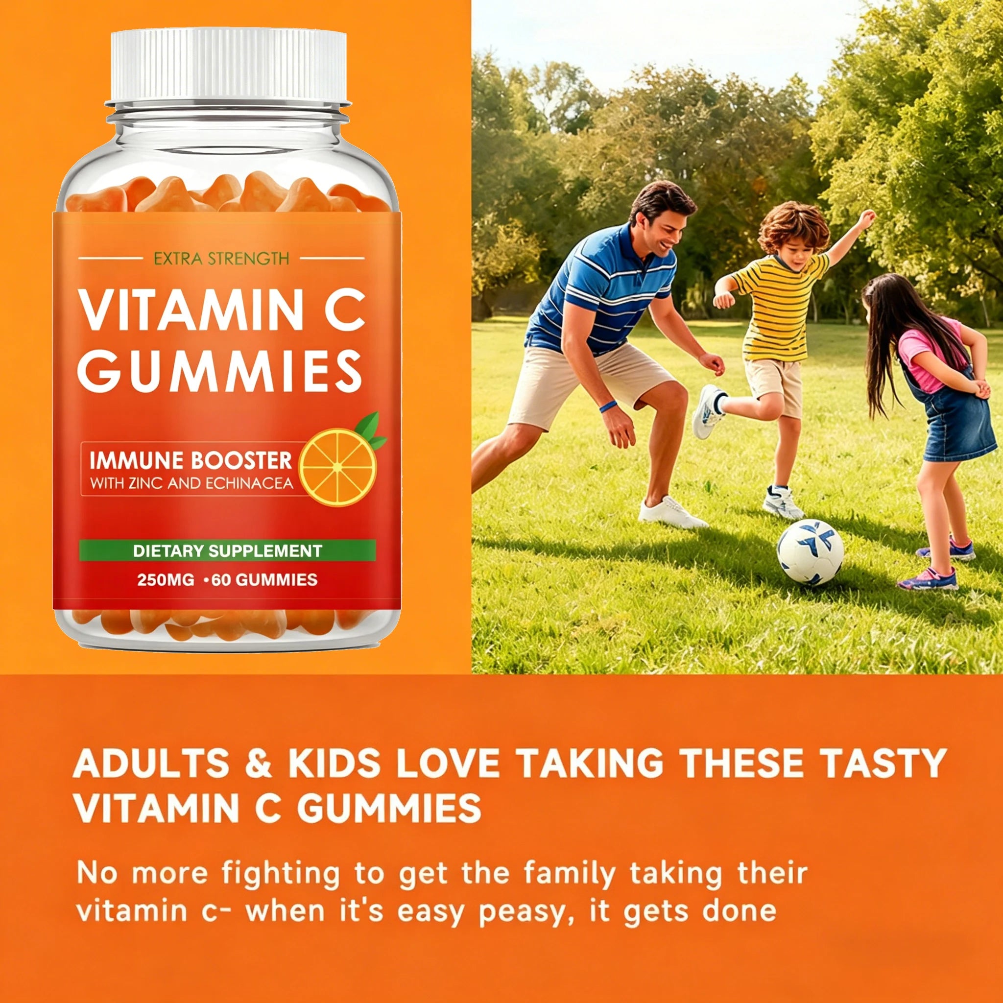 Vitamin C Supplement- Powerful Antioxidant Properties That Support Energy Production, Immunity and Skin Collagen