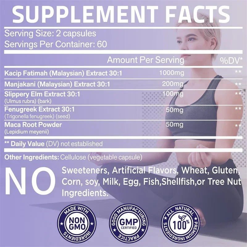 Vaginal Wetness Supplements - for Female Hormone Balance, Women's PH Balance, for Vaginal Health - 120pcs