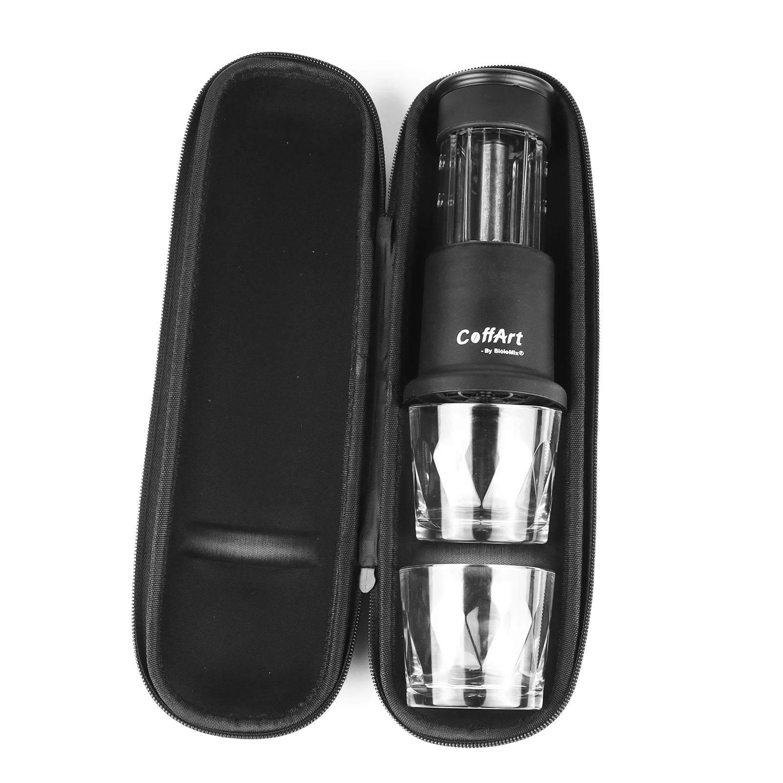 BioloMix 2 In 1 Manual Espresso Coffee Machine Hot/Cold Portable coffee Maker For NS Capsules