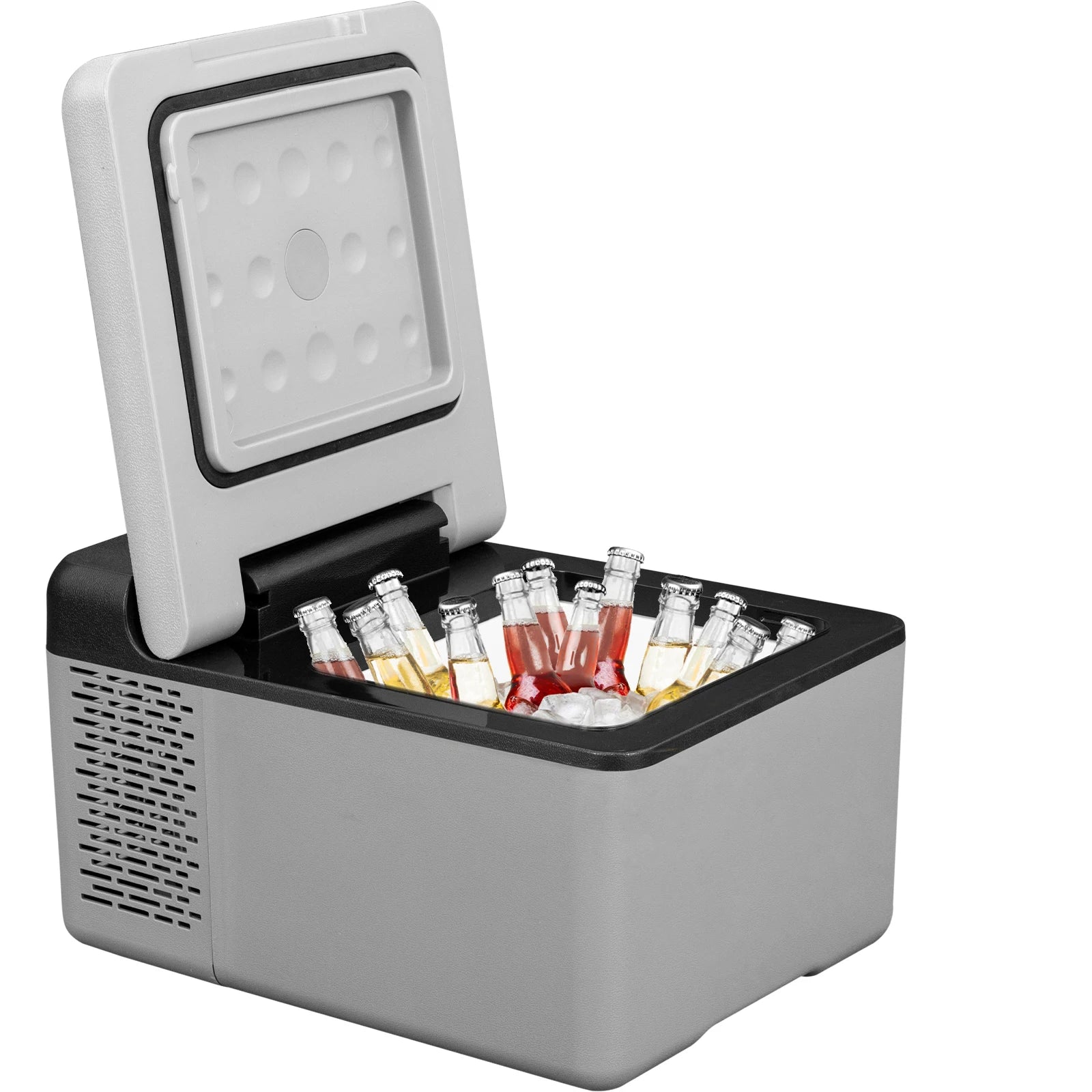 Car Refrigerator Portable Compressor Fridge Freezer Cooler 12V/24V DC 110-240V AC