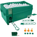 Automatic Golf Ball Dispenser Machine Tee Up Golf Ball Teeing Device with Foldable Track Holder