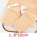 300/100Pcs Disposable TeaBags with String Filter Bag for Coffee Foot Bath Natural Wood Pulp Paper Spice Filters Teabag