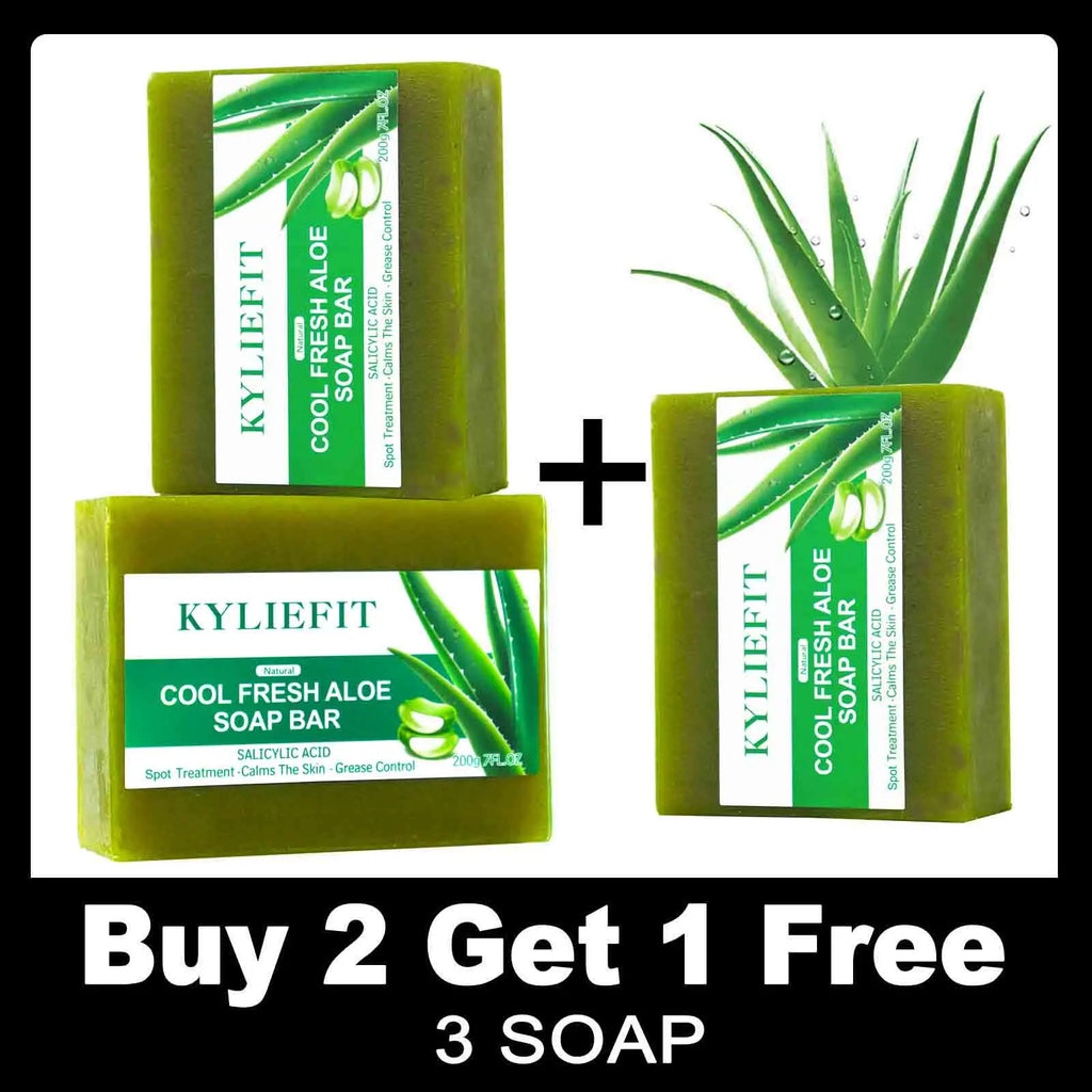 Aloe Brightening Soap Bar, 200g
