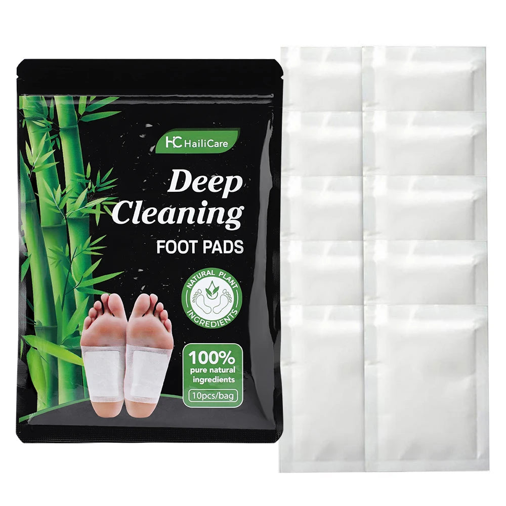 Detox Foot Patches 10PCS Natural Herbal Detox