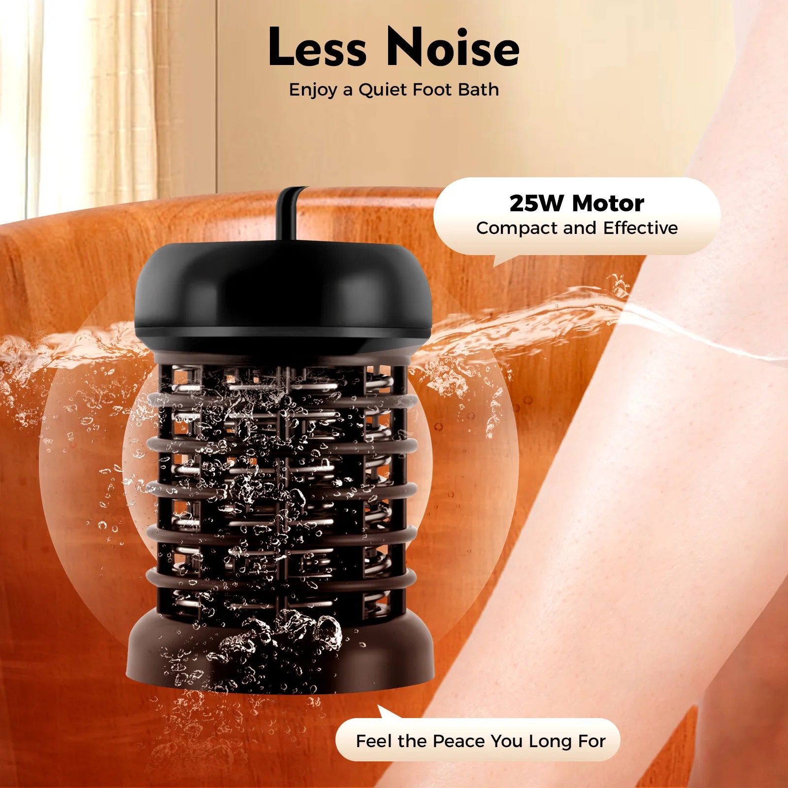 Ionic Detox Foot Bath Spa Machine, 30-Min Auto Timer, Immune Support & Toxin Removal