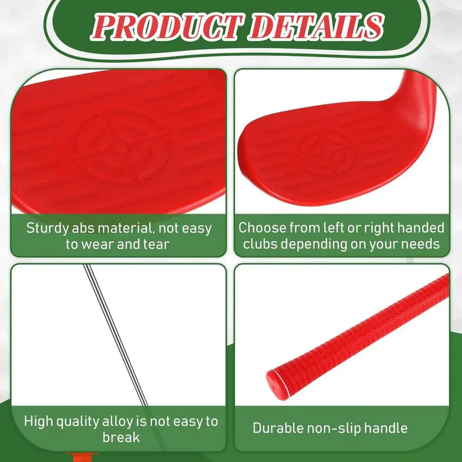 2 Pack 36 Backyard Golf Club Set with Oversize Heads Golf Club for Home Backyard Bucket Game Chipping Clubs