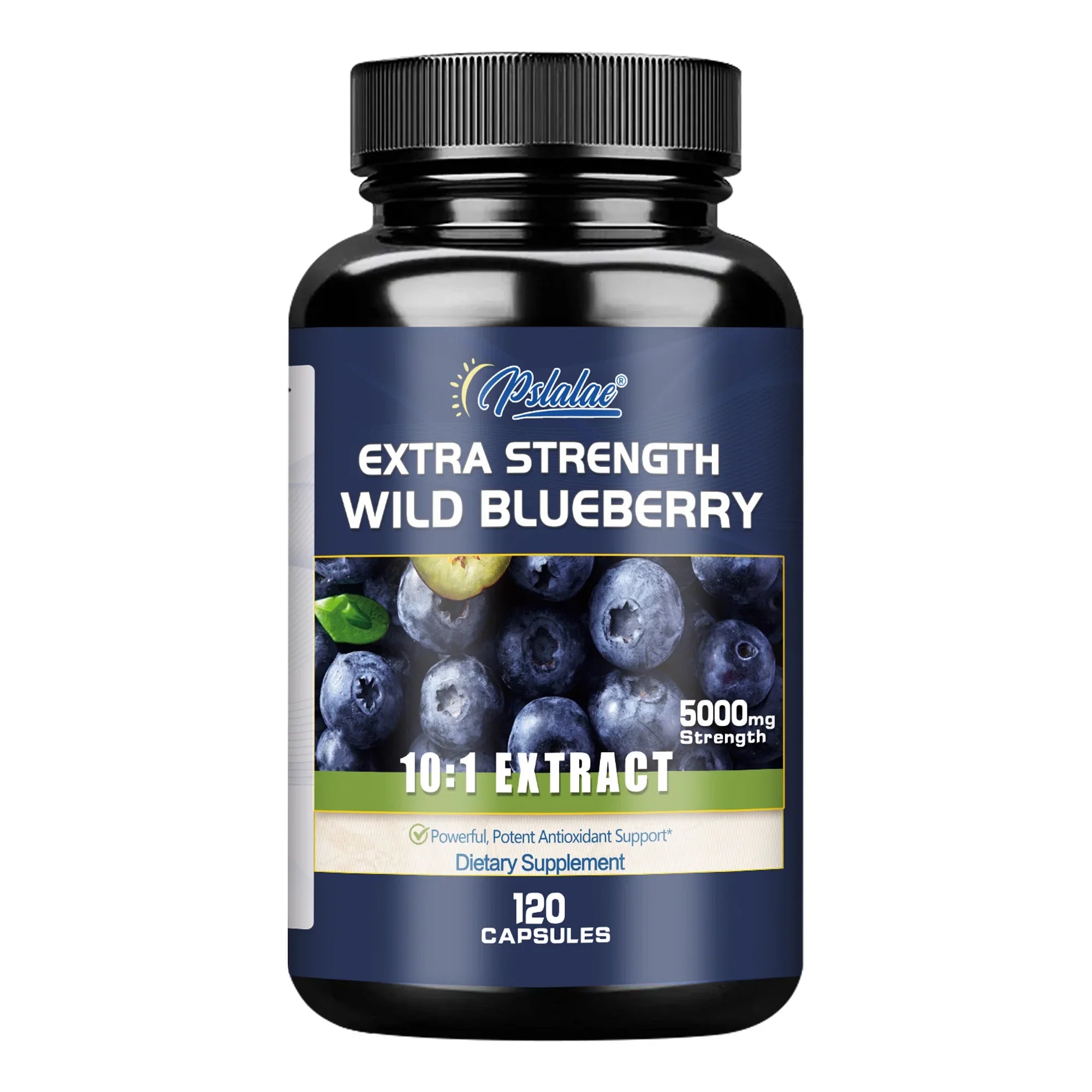 Wild Blueberry Capsules - Eyesight Improvement Eye Dry Fatigue Relief Myopia - 120 Capsules
