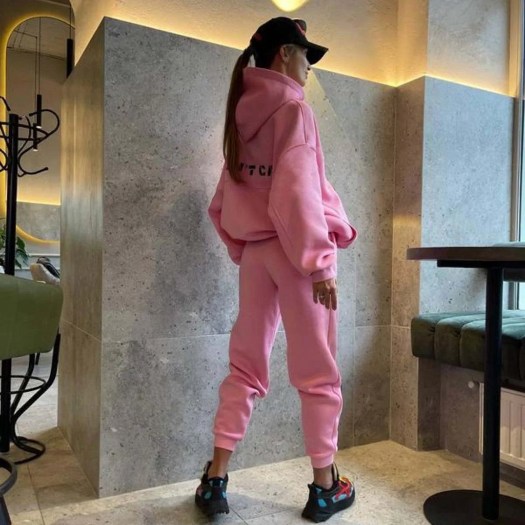 Sweatsuit Spring Outfits Women Sport Suit Zip Up