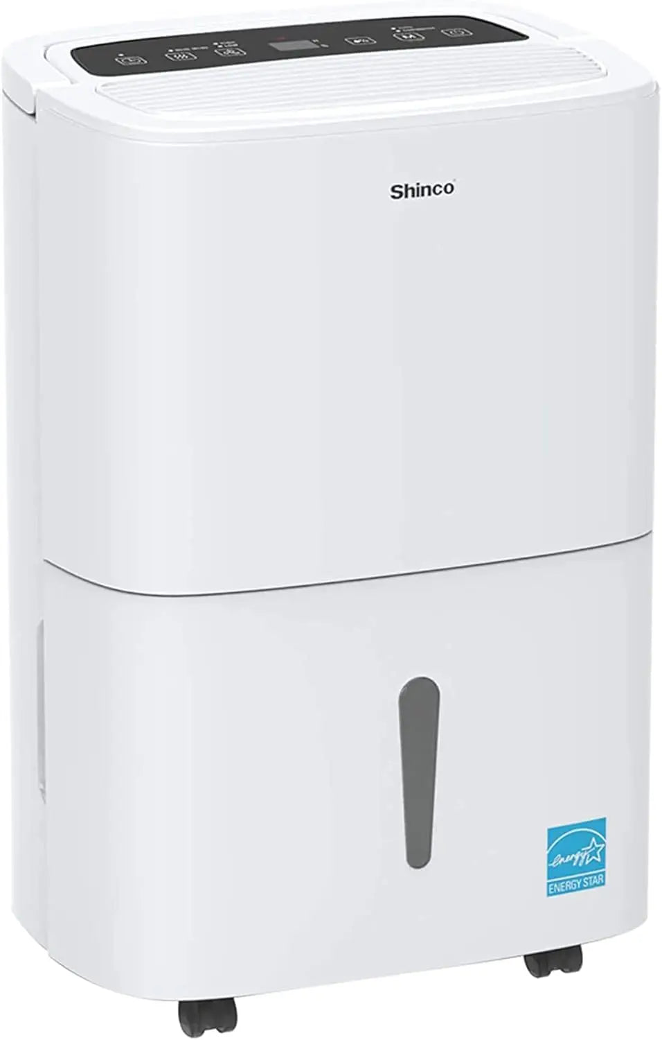 Energy Star Dehumidifier with WIFI for Large Spaces up to 7,000 Sq.Ft Built-in Pump, 1.85 Gallon Water Tank