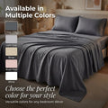 Cooling Bamboo Bed Sheets Set for Twin, Full, Queen, King and California King Size Bed - 18 Inch Deep Pocket
