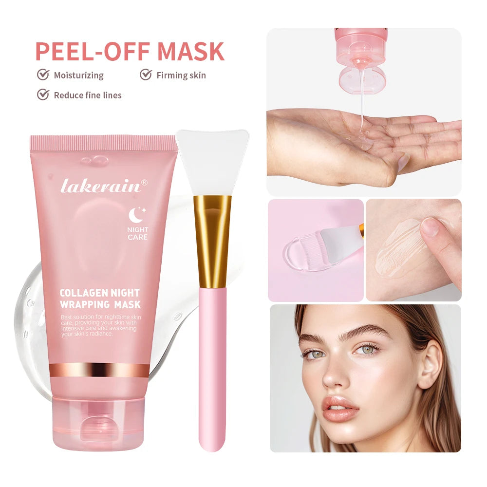 Collagen Overnight Wrapping Peel Off Facial Mask Collagen