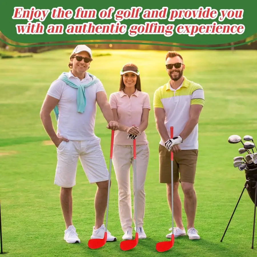 2 Pack 36 Backyard Golf Club Set with Oversize Heads Golf Club for Home Backyard Bucket Game Chipping Clubs