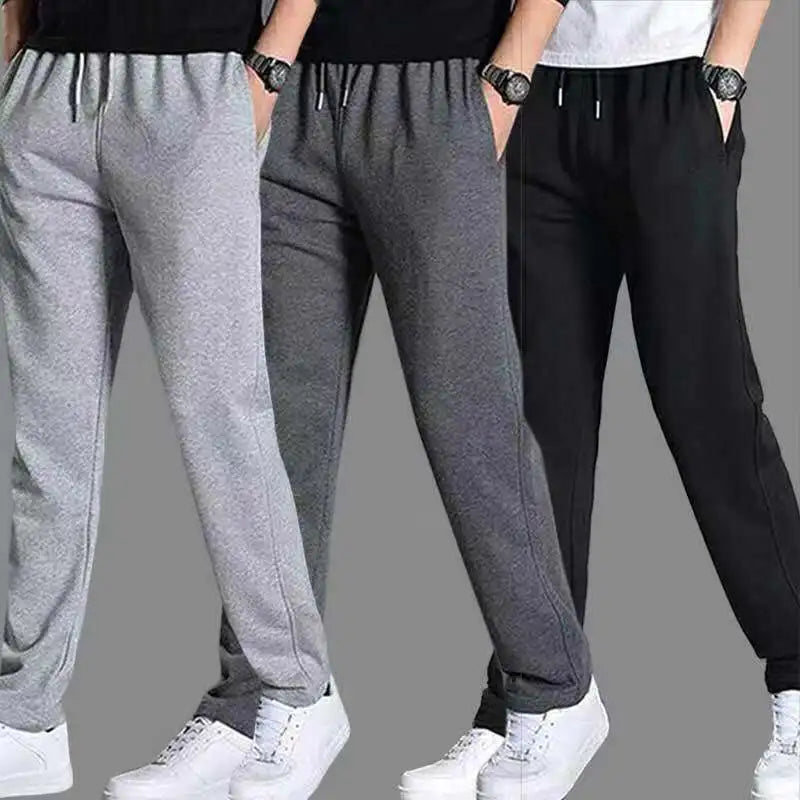 New Straight tube Men Casual Sports Pants Running Workout Men Jogger Sweatpants