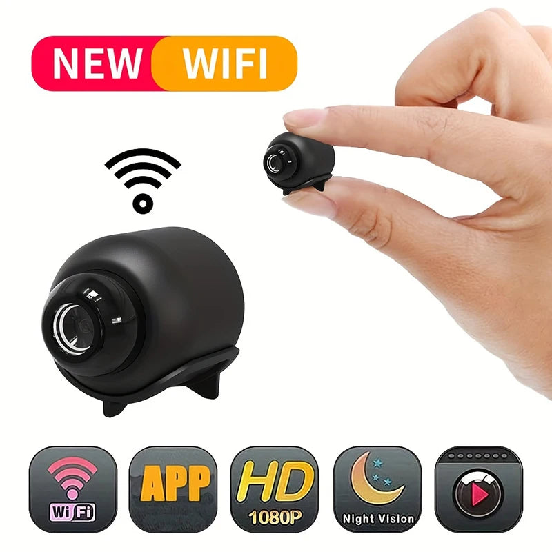 New X5 Mini Camera 1080P Clear Night Vision Motion Detection Wireless WiFi