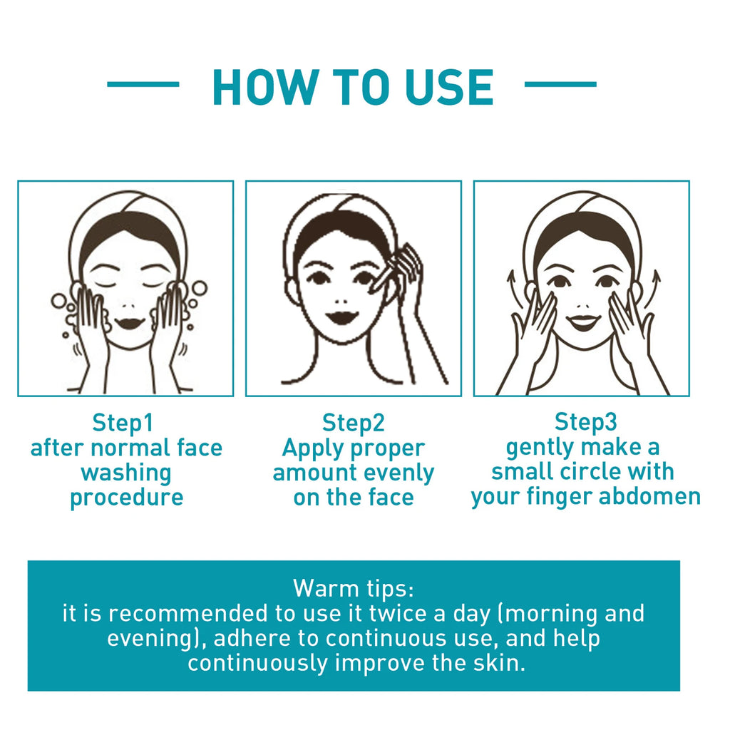 Peptides Face Serum Facial Moisturizing Essence Brighten Anti Aging Anti-wrinkle Peptide Face Care Liquid Essence