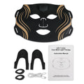 LED 7 Colors Face Mask Silicone Red Light Therapy Anti Aging Wrinkle Acne Pore Oil Control Skin Tighten Whiten Beauty Mask