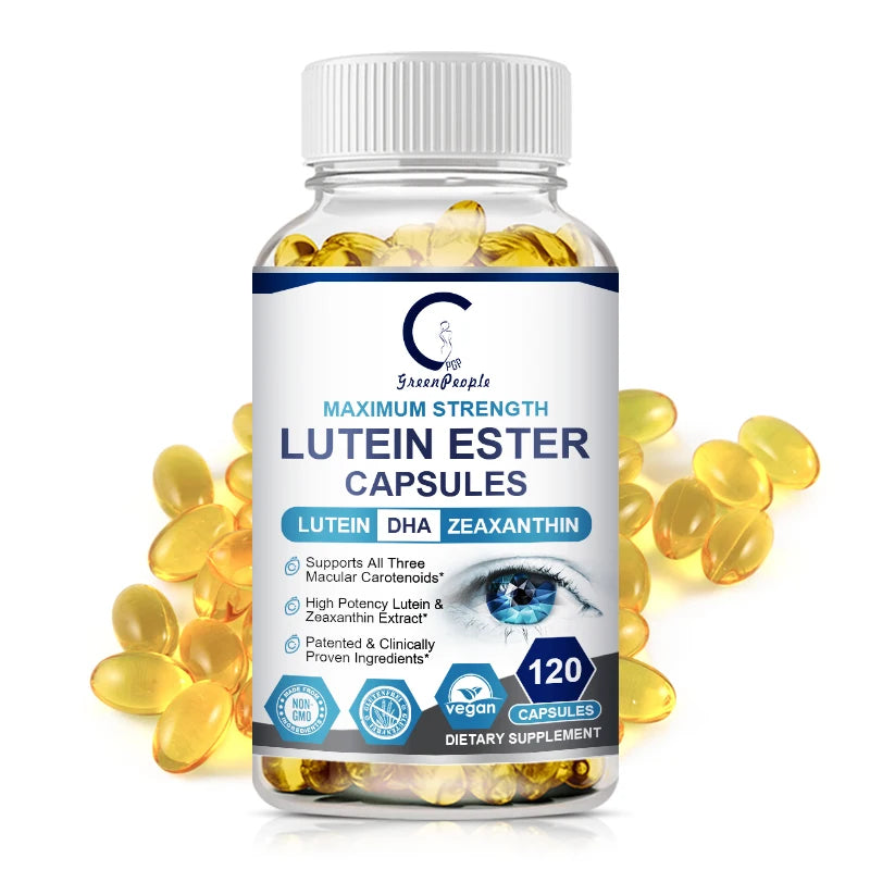 Lutein Bilberry Capsules  Dry Eyes and Vision Health Eye