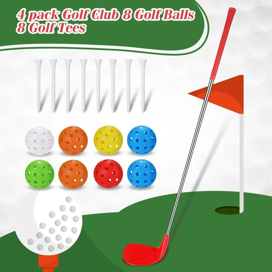 2 Pack 36 Backyard Golf Club Set with Oversize Heads Golf Club for Home Backyard Bucket Game Chipping Clubs