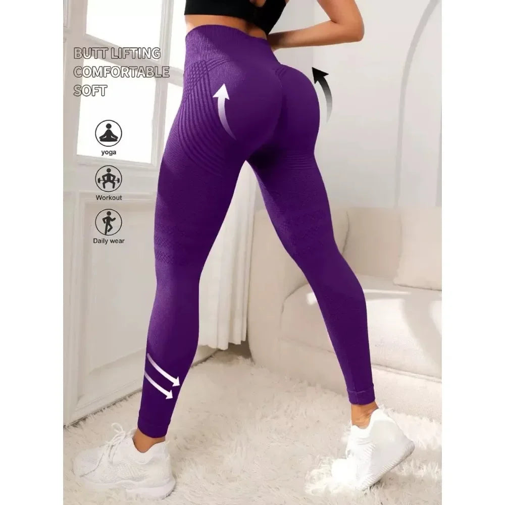 Cellulite 3D Leggings, High Waisted Butt Lifting Tummy Training Control, Anti Cellulite Leggings