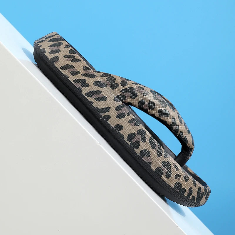 Comfort Flip-Flop Leopard Soft Thick-Soled Cloud
