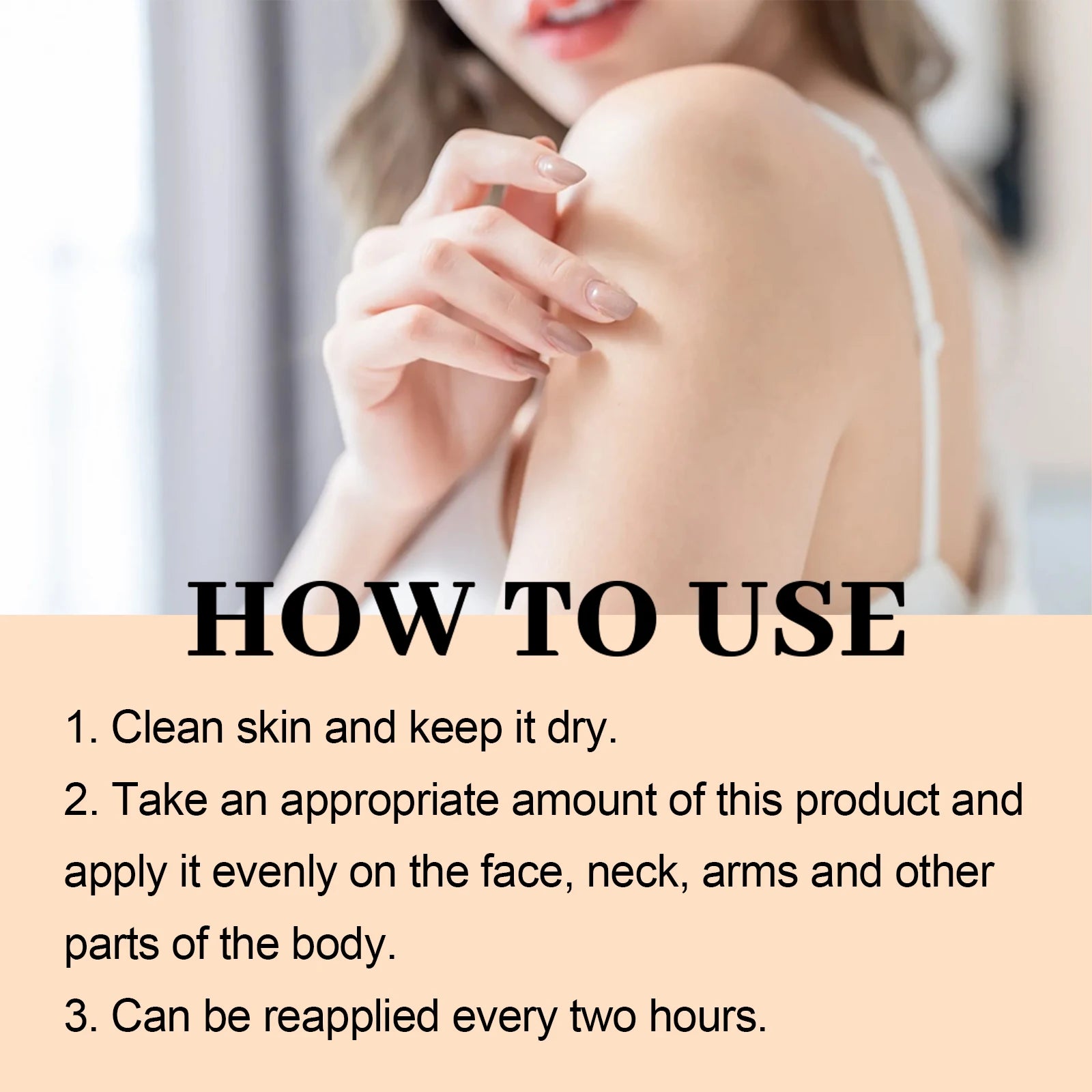 Spf 100 Body Sunblock Cream Gentle Moisturizing UV Protection Refreshing Oil Control Glowing Non-sticky