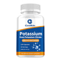 Potassium Citrate - Helps Maintain Electrolyte Levels, Promoting Muscle Function and Heart Health - 120 Capsules