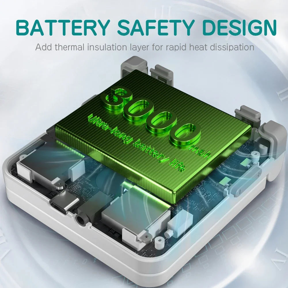 Handheld Game Players 3.5''IPS Screen Linux System Onion OS Video Game Consoles Free Storage Bag